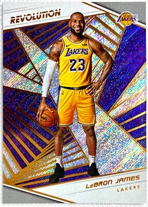 2018-19 Panini Revolution LeBron James Card #40 Baksetball Los Angeles Lakers - Picture 1 of 2