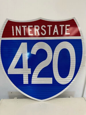 DECORATIVE 420 SIGN FOR MANCAVES  - image 1 of 2