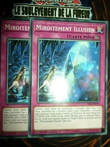 YU-GI-OH! PLAYSET (LOT DE 2) MIROITEMENT ILLUSIEN RIRA-FR079 NEUF EDITION 1 - Imagen 1 de 1