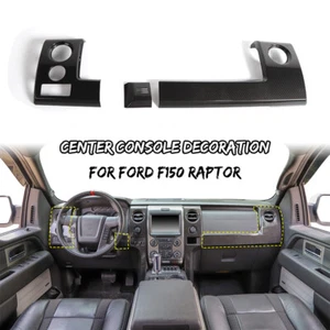 3pcs Side Console Dashboard Decor Cover Trim Kits for Ford Raptor F150 2009-2014 - Bild 1 von 15
