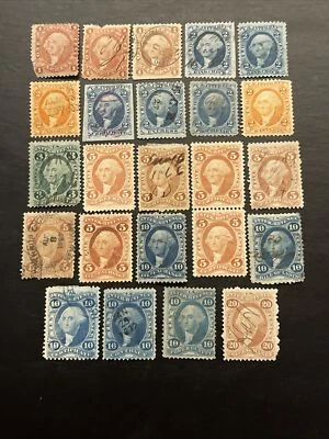 Scott #’s R1c R42c US Revenues Small Damage On Some Used Ng See Photos - Image 1 of 2