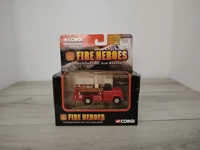 2002 CORGI CLASSICS FIRE HEROES - 1966 GMC FIRE PUMPER CS90009 - NICE - Image 1 of 4