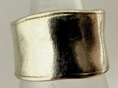 SILPADA 925 STERLING SILVER CIGAR BAND SIZE 10 RING K563C - Image 1 of 4