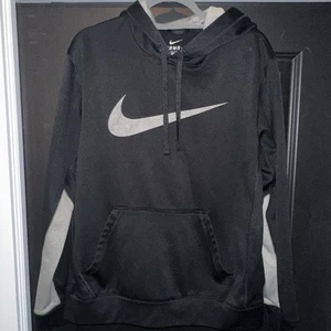 Nike Therma-Fit Sportwear Men's Front Pockets Black Medium Long Sleeves - Picture 1 of 4