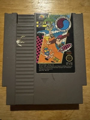T&C Surf Designs: Wood & Water Rage Nintendo NES Game, Tested Working - Image 1 of 2