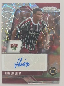 2025 Panini FIFA Club World Cup Thiago Silver Laser Auto Fluminense - Picture 1 of 2