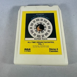 Bob Ralston All Time Organ Favorites Vol 1 Stereo 8 Camden RCA - Picture 1 of 4