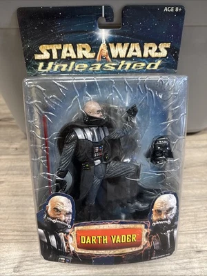 STAR WARS 2002 DESATADO DARTH VADER DESENMASCARADO NUEVO EN PAQUETE Foto 1 de 4