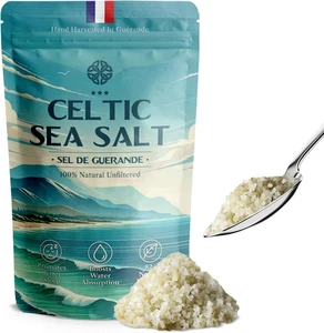 Celtic Sea Salt 500G | 100% Organic Unfiltered | 82+ Natural Minerals | Hand ... - Picture 1 of 12