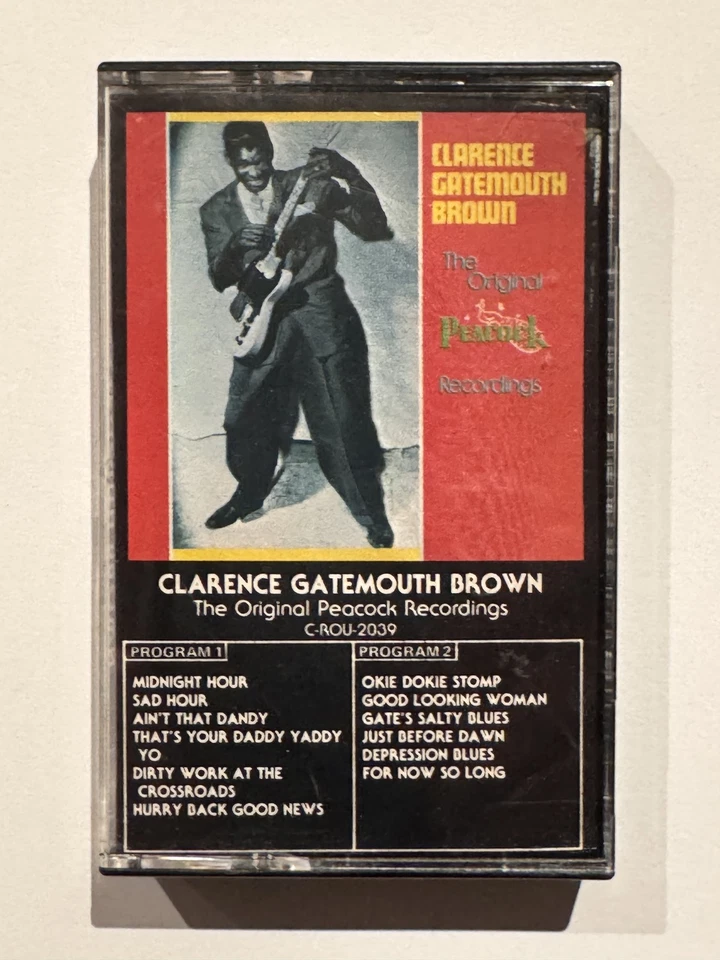 Clarence "Gatemouth" Brown - The Original Peacock Recordings Cass, Comp Rounder Foto 1 de 1