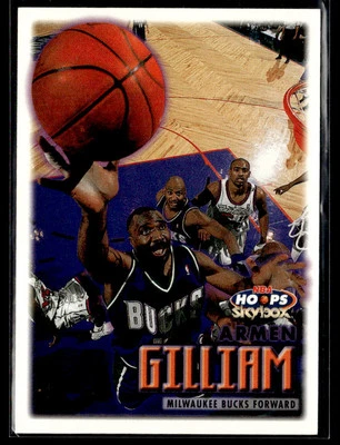 1999-00 Skybox NBA Hoops #82 Armen Gilliam Milwaukee Bucks 2 - Image 1 of 2