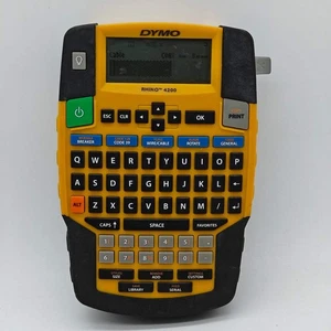 Broken Dymo Rhino 4200 Label Maker Broken Keys - Picture 1 of 6