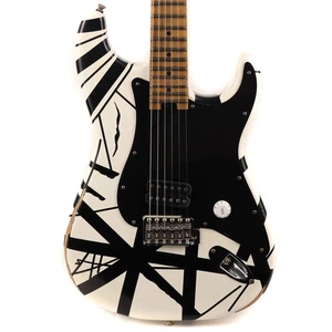 EVH Striped Series '78 Eruption White with Black Stripes Relic Gebraucht - Bild 1 von 7