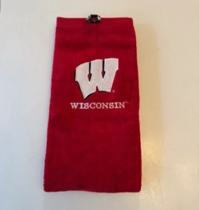 University of Wisconsin rotes Golfhandtuch - Bild 1 von 5