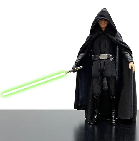 Star Wars Black Series 1/12 Luke Skywalker Jedi Knight - Custom Wired Robe Cover