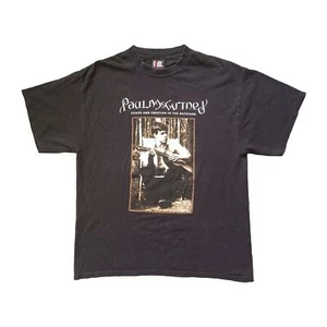 Vintage Paul McCartney T Shirt Mens L Black Chaos And Creation In The Backyard - Picture 1 of 13