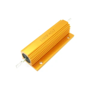 High Power 4.0 Ohm 4R 100W Watt Aluminum Shell Case Wirewound Golden Resistor - Picture 1 of 7
