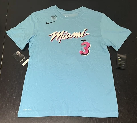 Nike Miami Heat Dwyane Wade Vice City Edition Shirt BV8773-422 Cover