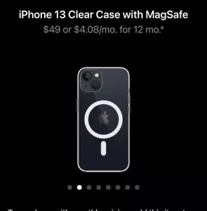 iphone 13 magsafe case Two Cases Available In Clear color - Photo 1 sur 1