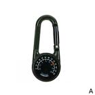 Compass Thermometer Outdoor Hiking Tactical Survival Carabiner F8 F4B1 J8Z9