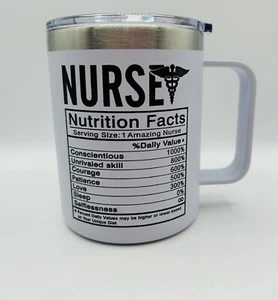 Thermobecher Krankenschwester - Warm/Kalt Thermobecher mit Deckel, Geschenk verpackt - Bild 1 von 5