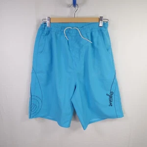 Animal Swim Shorts Mens Small Sky Blue Long - Picture 1 of 7