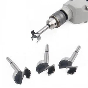 6-100mm HCS Drill Set Forstner Bit Saw Cutter Boring Hole Woodworking - Picture 1 of 46