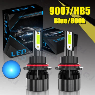 For FORD Crown Victoria 1999-2011 9007 HB5 8000K LED Headlight Bulbs Hi-Lo beam Foto 1 de 4