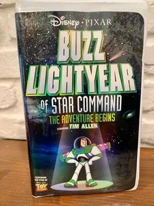 Buzz Lightyear Of Star Command The Adventure Begins VHS Clamshell 19751 - Picture 1 of 1