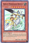 3 x Yu-Gi-Oh Card - PRC1-EN008 - GREAT POSEIDON BEETLE (super rare holo) - NM