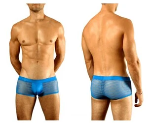 Doreanse 1588-BLU Mesh Trunk NEW Mens Underwear - Picture 1 of 8