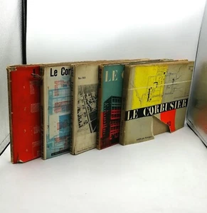 "LE CORBUSIER Oeuvre complete 5 Volumes" Boesiger, Erlenbach - Zurich FR/EN/DE - Picture 1 of 13