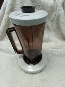 La Machine 1 Mod 354 Blender pitcher bottom rim lid & blade parts only Moulinex - Picture 1 of 18
