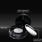 10g Puff With Sieve Round Shape Empty Portable Loose Powder Container Sifter