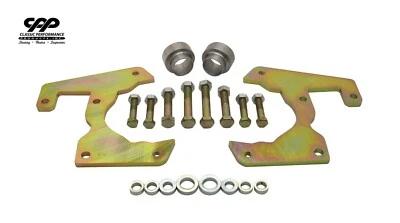 1955-59 CHEVY GMC TRUCK DISC BRAKE CONVERSION BRACKETS 5 LUG 5 X 4.75 - Image 1 of 4
