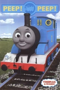 THOMAS & FRIENDS ~ PEEP PEEP! ~ PÓSTER DE DIBUJOS ANIMADOS 24x36 ~ Tanque Motor Tren Ferrocarril - Imagen 1 de 1