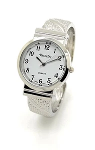 Varsales Damas Redondo Pequeño Tachuelas Elegante Metal Brazalete Brazalete Reloj de Moda - Imagen 1 de 13