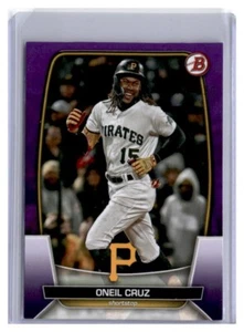 2023 Bowman Prospects 19 Oneil Cruz Purple Parallel /250 - Picture 1 of 2