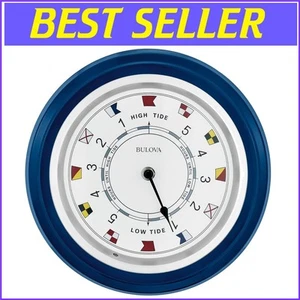Sleek Battery Operated Digital Alarm Clock with Illuminated Dial - 10" Round - Picture 1 of 10