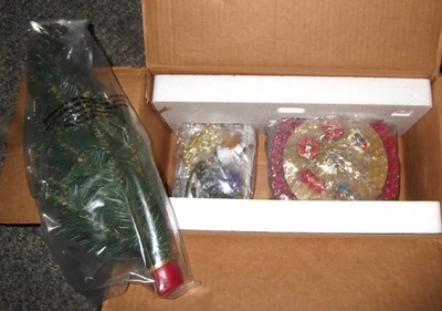 ÁRBOL DE NAVIDAD VINTAGE AVON MUSICAL ADVIENTO NUEVO EN CAJA Foto 1 de 3