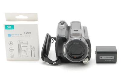 ▶️Sony HDR-SR12 Handycam Digital Hi-Vision Camcorders HDD Black 【N MINT】JAPAN - Image 1 of 4