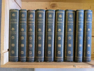 Charles Lever Set, Published by Little Brown, O'Leary, Lorrequer, Hinton & More — 第 1/4 张图片