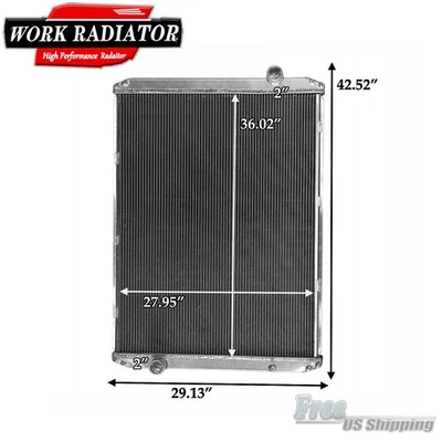 Radiator Fits Mack Truck CX613 1999-2004 01 02 03 Vision CX613 Models 3MF5529AM2 - Image 1 of 4