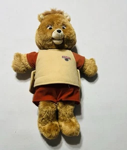 VTG Teddy Ruxpin Teddy Bear 1984/1985 WOW Worlds Of Wonder Cassette/ Repair Read - Picture 1 of 12