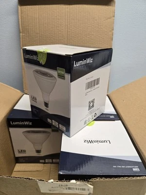 FOUR LUMINWIZ LED Lighting E26 18W (120W Replacement) Dimmable Bulbs - Image 1 of 4