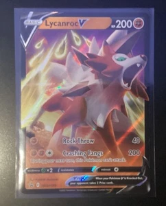 Lycanroc V SWSH199 SWSH: Sword & Shield Promo Cards Holo - Picture 1 of 2