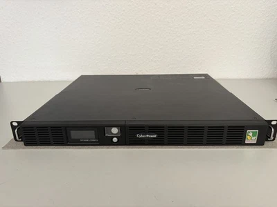 CyberPower OR1000ELCDRM1U USV 1000VA 600W Rackmount USB LCD 1 HE - ohne Akkus - - Bild 1 von 4