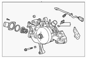 Genuine GM Pump 12735409 - Picture 1 of 3