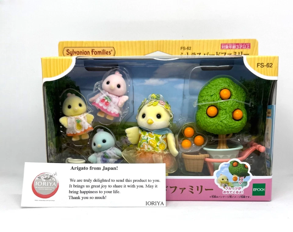 Sylvanian Families FS-62 Citrus Bird Family Calico Critters EPOCH