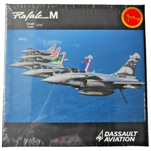 DASSAULT 1:72 DAS10075 RAFALE M FRENCH AIR FORCE & NAVY (1953) WITH BOX & DECALS - Picture 1 of 7